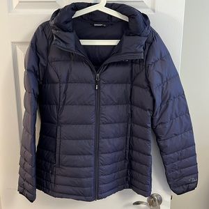 Paradox light weight hooded puffer jacket.  New.